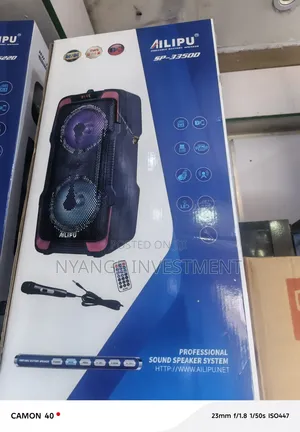 Ailipu SP-33500 Portable Rechargeable Party Speaker