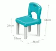 Multi-Functional Children's Activity Block Desk - 4