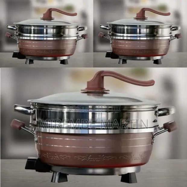 Brand New Lec Electric Multi-Cooker and Steamer Set - 1