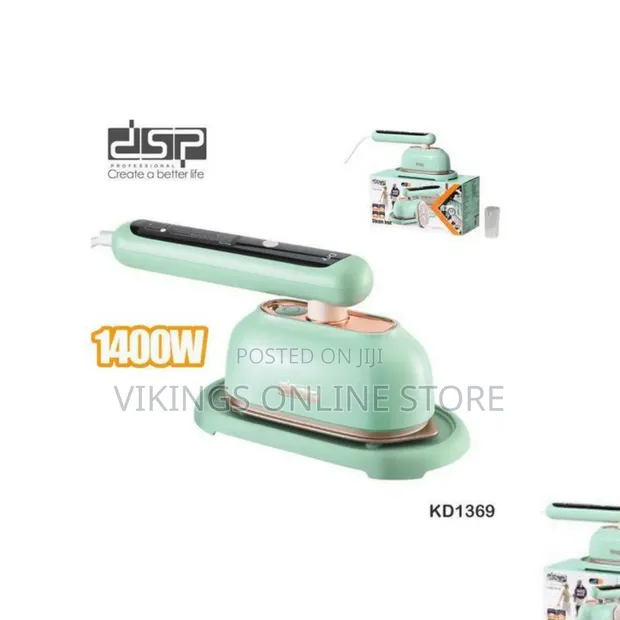 Portable Handheld Travel Steam Iron & Garment Steamer - 1