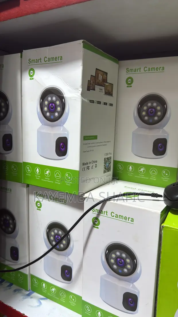 V380 Pro 4G/WiFi Dual Lens PTZ Smart CCTV Camera - 1