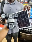 Outdoor Solar Smart Security Camera - Triple Lens - 3
