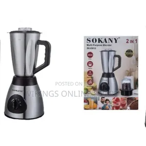 Sokany 2-in-1 Blender and Grinder (SK-03012)