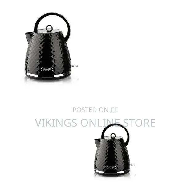RAF Diamond-Patterned Electric Kettle (2L, 2200W, Model R.7805) - 1