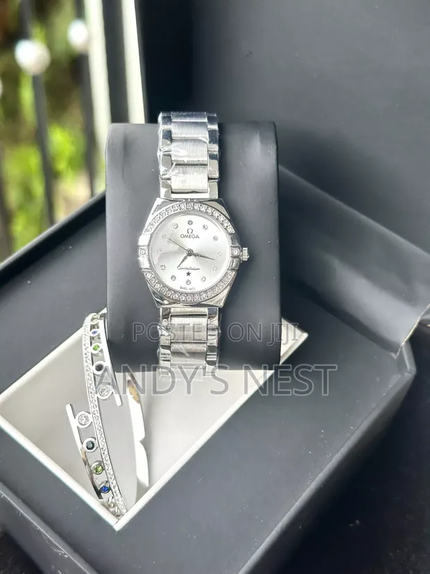 Omega Ladies Watch with Bracelet - 1