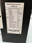 Gotosolar 1.5kVA 12V Solar Inverter with 50A MPPT - 2
