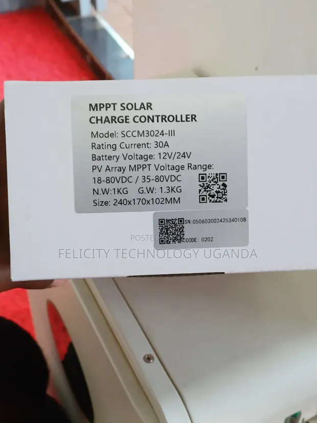 30A MPPT Solar Charge Controller - 1