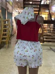 3-Piece Ladies Sleepwear Set (Medium Size) - 2