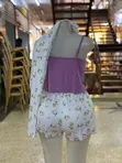 Women's 3-Piece Floral Sleepwear Set - Medium - 2