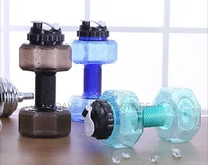 Fitness Dumbbell Water Bottle 2200ml