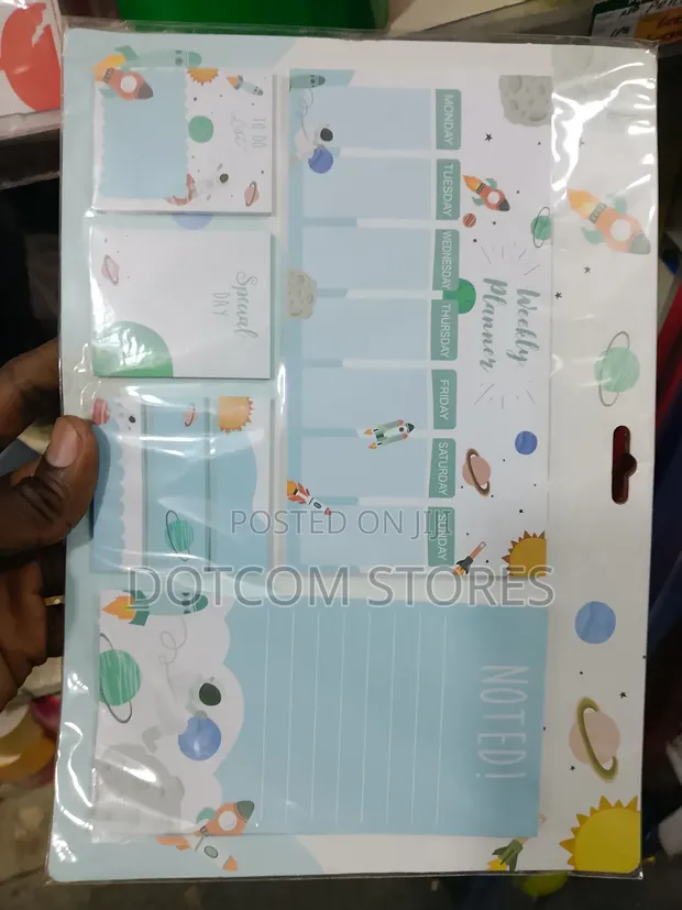 Sticky Note Weekly Planner - Medium - 1