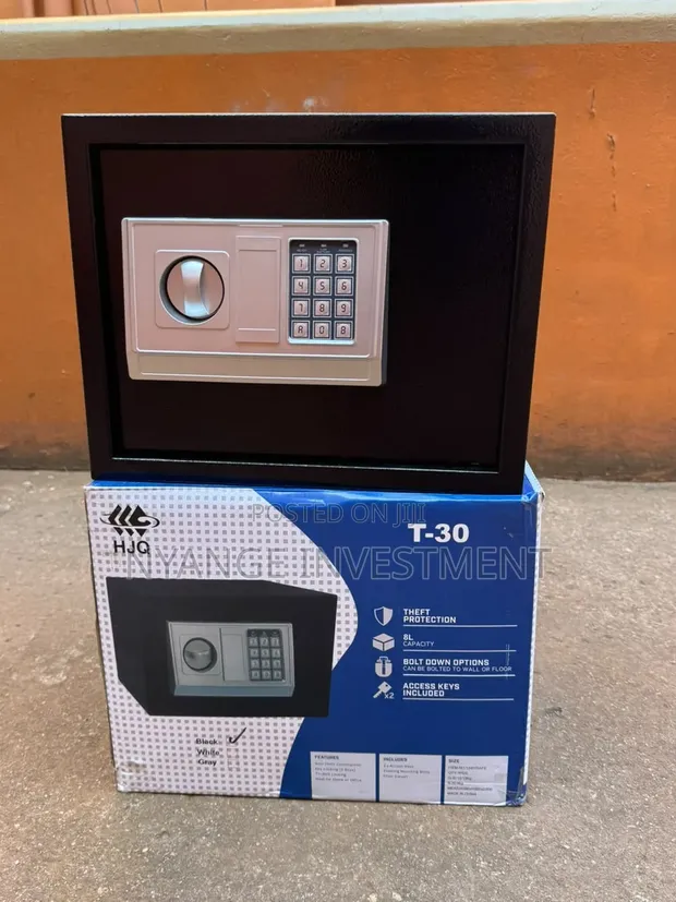 T-30 Electronic Digital Security Safe Box - 1