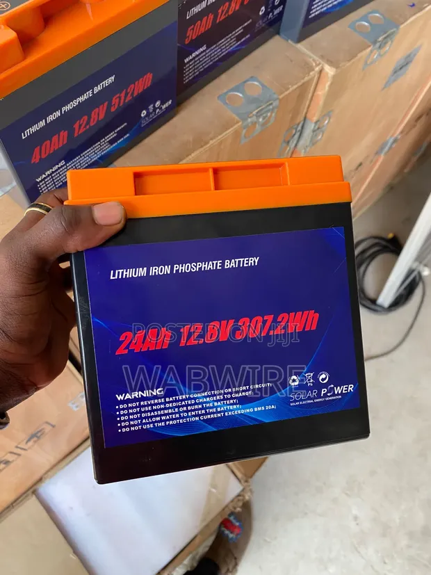 24AH Lithium Battery - 307.2Wh, 3-Year Warranty - 1