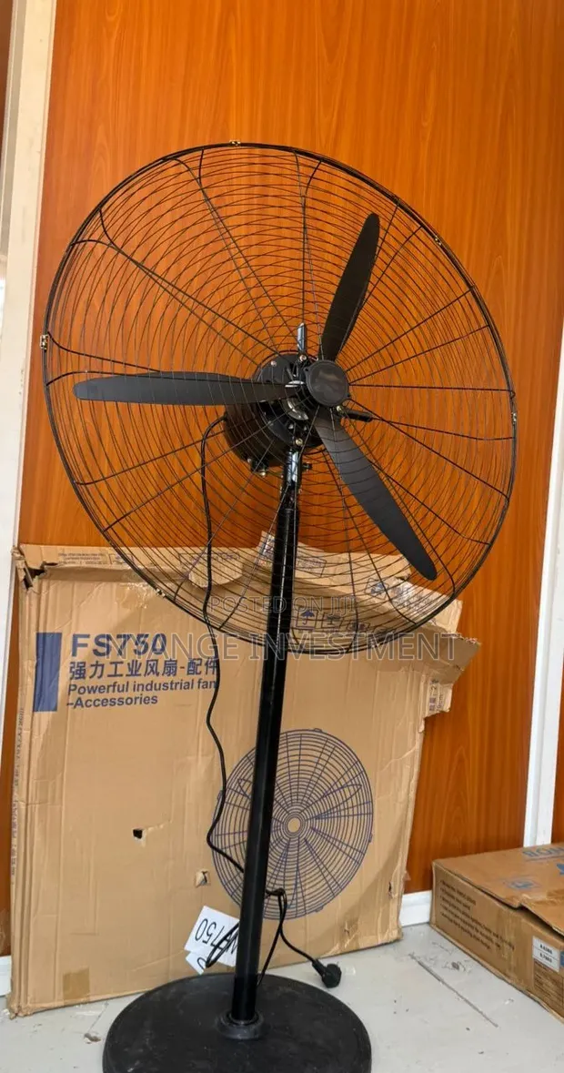 FS750 Heavy-Duty Industrial Pedestal Fan - 1