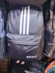 Sporty White Stripes Backpack - 2