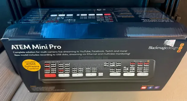 Blackmagic Design ATEM Mini Pro HDMI Live Stream Switcher - 1