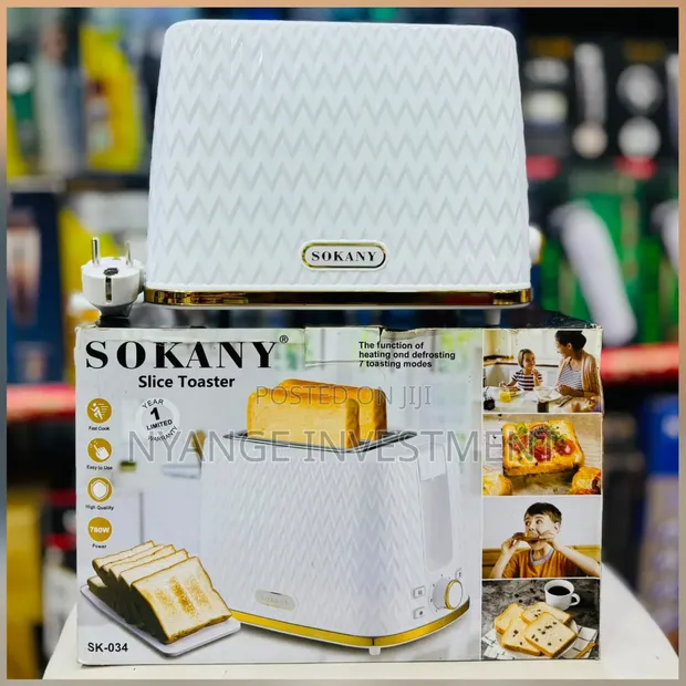 Sokany 2-Slice Bread Toaster (SK-034) - 1