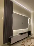 TV Wall Unit with Wall Panels - 1