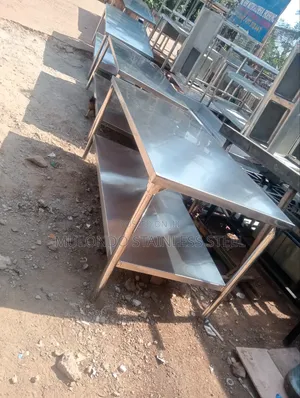 Commercial Stainless Steel Working Table - Double