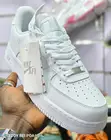 White and Black Airforce Sneakers - 2