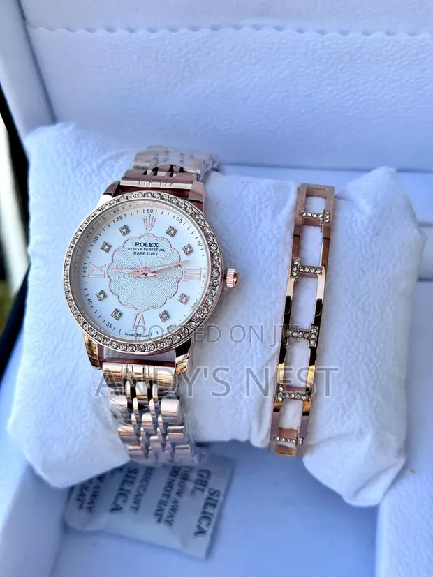 Ladies Rolex Watch with Bracelet - 1