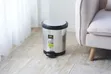 20L Stainless Steel Pedal Wastebin - Fingerprint-Resistant - 3