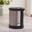 8L Stainless Steel Trash Can with Pedal - 2