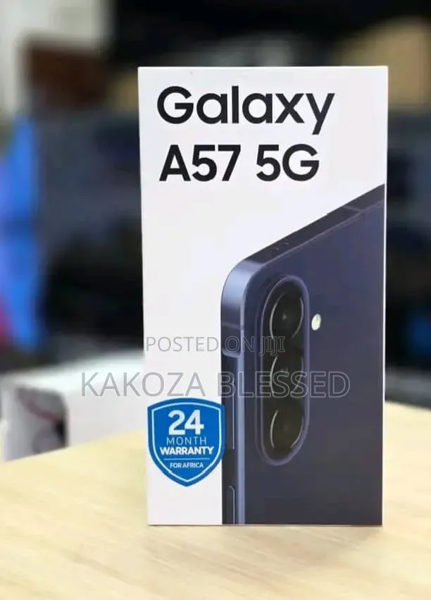 New Samsung Galaxy A57 256GB Black - 1