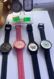 Casual Wristwatches with Silicone Straps - 1