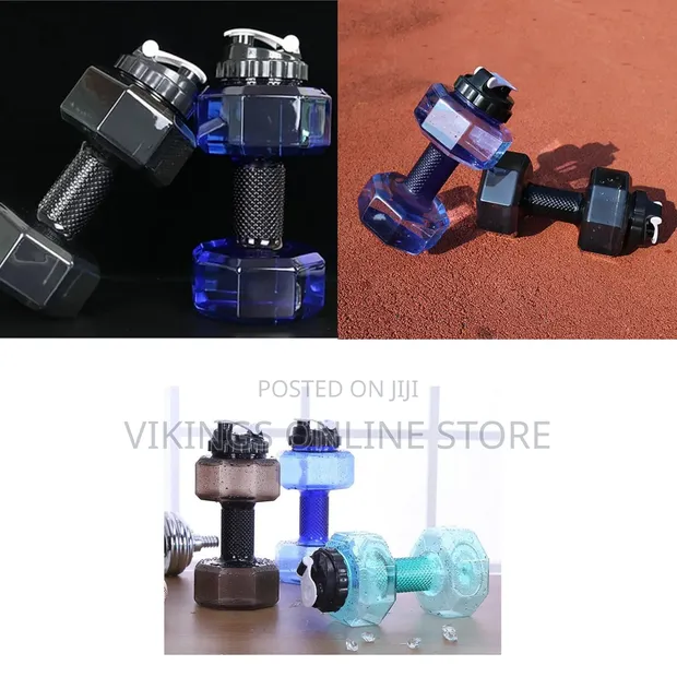 Fitness Dumbbell Water Bottle 2200ml - 1