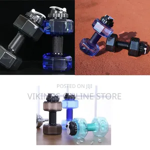 Fitness Dumbbell Water Bottle 2200ml