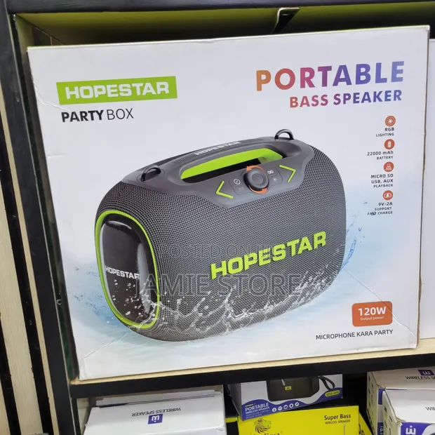 120W Hopestar Party Box Bluetooth Speaker - 1