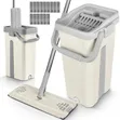 Self Cleaning Flat Mop Bucket Set - Brand New - 3