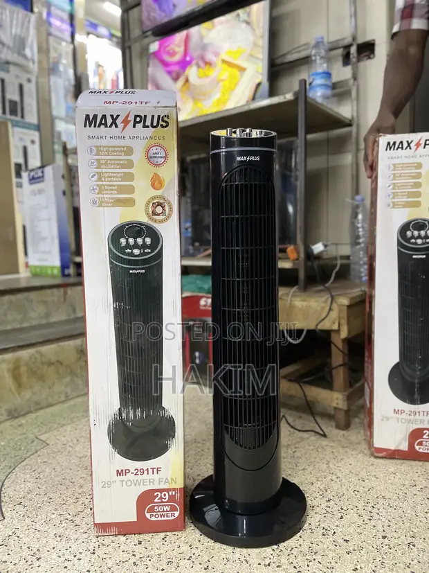Max Mech Tower Fan - Brand New - 1