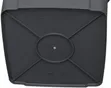 30L Plastic Trash Bin with Lid - Push-Top - 4
