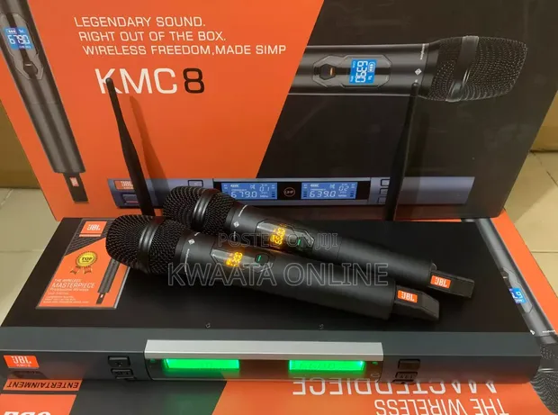 JBL KMC8 Multi-Channel Dual Wireless Professional Digital Microphone - 1