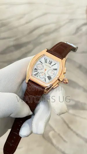 Cartier Pentagon Rose Gold Watch