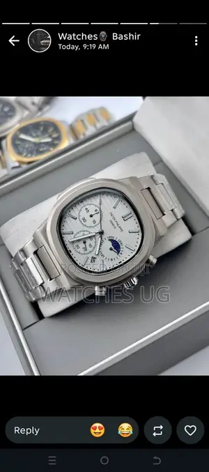 Patek Philippe Moon Swatch Chronograph Watch