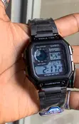 Casio World Time AE-1200 Digital Watch - Black - 1