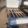 4x6 White Button Bed Frame - 4