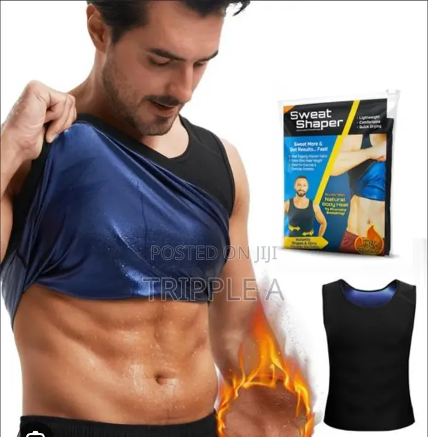 Sweat Shaper Men's Workout Sauna Vest - 1