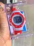 Digital Sports Watch for Kids - Red & White - 1