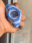 Children's Digital Sports Watch - Blue & White - 4