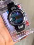 Kids Digital Sports Watch - Black & Silver Plastic - 4