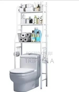 Durable 3-Tier Over-the-Toilet Rack