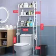 Durable 3-Tier Over-the-Toilet Rack - 2