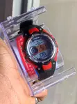Children's Digital Sports Watch - Black & Red - 1