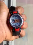 Children's Digital Sports Watch - Black & Red - 2