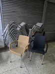 Brand New World Industries Plastic Chairs with Arms - 2