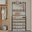 Steel Metal 5 Tier Shoe Rack - 1